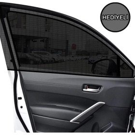 Resim Markaflex 4 Adet Araba Yan Cam Perdesi Sineklik Araç Oto Güneşlik Örtü Perde Kılıf 