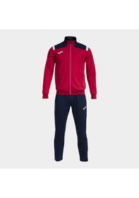 Resim Joma Toledo Tracksuit Erkek Eşofman Takım Kırmızı Lacivert Kırmızı - Lacivert 