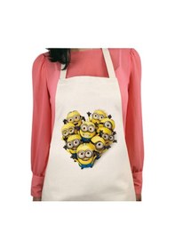 Resim Minions Baskılı Su İtici Özellikli Mutfak Önlüğü 