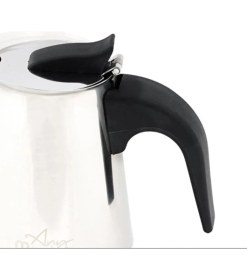 Resim Espresso Kahve Makine Paslanmaz Çelik Indüksiyonlu Moka Pot 300ML Koleksiyon 1 Adet 