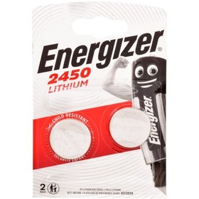 Resim Energizer CR2450 3V Blister Lityum Düğme Pil 2'li 