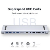 Resim GJOB 11 Port Imac Dockıng Statıon Usb C Dockıng Statıon Usb 3.0 Dockıng Statıon Usb C 