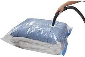 Resim Beyyine Home Yüksek Kaliteli Vakumlu Hurc(XL)(2 ADET) 80 Cm X 100 Cm - Çevirmeli & Mavi Kapak - Vakumlu Hurç 