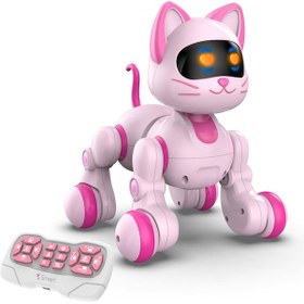 Resim Oyuncak Uzaktan Kumandalı Sesli Işıklı Akıllı Robot Kedi 