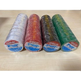 Resim Gold Elektrik Bandı Yeşil 10 Lu Paket 