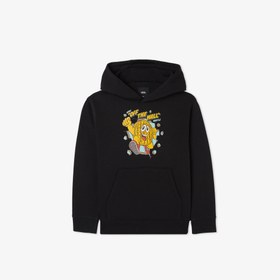 Resim Vans Kd Waffle Man Po Çocuk Siyah Sweatshirt 