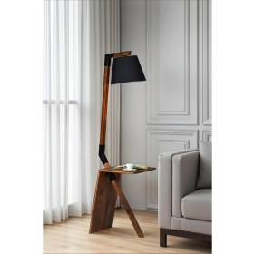 Resim Sehpalı Helma Modern Lambader Siyah Başlık 