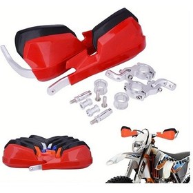 Resim Hightower Mavi 22mm 28mm Dirt Bike Motocross Enduro Atv Crf Trx El Koruyucu 