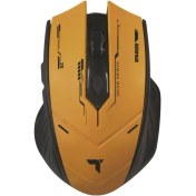 Resim Torima Tm-20 Siyah-Sarı Çift Modlu Kablosuz Oyuncu Mouse Fare 