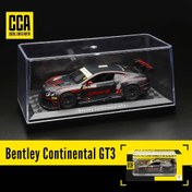 Resim BENTLEY GT3 Ölçekli Çinko Alaşım Die-Kast Model Araba - Siyah Kırmızı Detaylarla, Manuel Geri Çekme Eylemi, Detaylı İç ve Dış Mekan, Erkekler İçin Mükemmel Doğum Günü Hediyesi, Koleksiyonluk Oyuncak Araba, Canlı Oyuncak, Şık Tasarım, Dayanıklı Yapı 