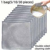 Resim 10/30'lu Ultra İnce Sünger Pedler - Çift Taraflı Mutfak Bulaşık Ovma, Mutfak Gereçleri ve Tencereler İçin Uygun, Bulaşık Yıkama, Bulaşıklar, Bulaşık Temizleme, Bulaşık Yıkama Pedleri, Mutfak Aletleri 