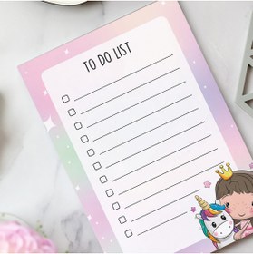Resim PEGO 'to Do List - Unicorn And Princess Not Defteri 