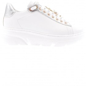 Resim Dgn Kadın Kalın Taban Arı Tokalı Sneakers Ayakkabı Beyaz 15299633118 