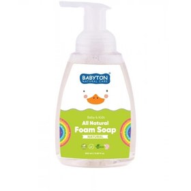 Resim Babyton Doğal Aromasız Köpük Sabun 350 ml 