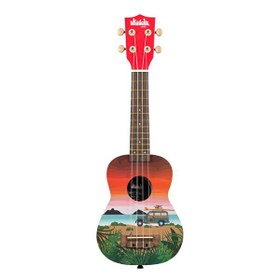 Resim Kala Ukadelic Soprano Ukulele (Surfari) 