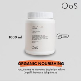 Resim QOS Essential Routine Organic Nourishing Nemlendirici Maske 1000ML 