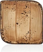 Resim By Bone - Arel - AR-25-KR - Kare Tabak - 25 cm - Vintage 12 Adet 