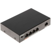 Resim DAHUA PFS3005-4ET-60-V2, 5 Port, MegaBit, 4 Port PoE, 60W, Yönetilemez, Masaüstü Switch Dahua