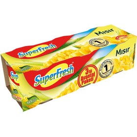 Resim Superfresh Konserve Mısır 3x200 G 