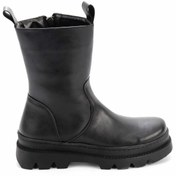 Resim Bambi Mat Siyah Kadın Bot & Bootie K02891100409 