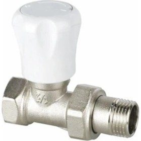 Resim E.C.A Düz Radyatör Vanası 1/2 