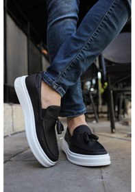 Resim Chekich Ch127 - Cbt Loafer-x Erkek Ayakkabı Sıyah Çok Renkli 