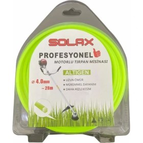Resim Solax Altıgen Tırpan Misinası 4 mm 28 Metre 