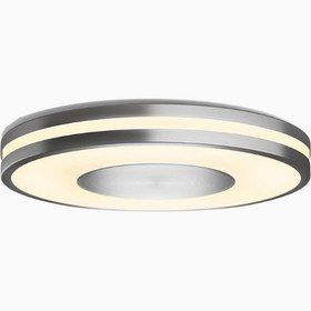 Resim Hue White Ambiance Being Tavan Lambası 2400 lm Dimmer Switch Dahil - Silver 