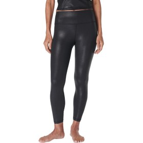 Resim Sweaty Betty Glow Shine 7/8 Legging Kadın Siyah Tayt 