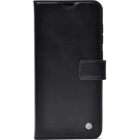 Resim Case Street Infinix Smart 5 Kılıf Kar Delüx Cüzdan Kartvizitli Standlı Kopçalı Siyah 