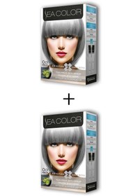 Resim Litae LitaeTrend 2X2 Tüp Krem Saç Boyası Seti Füme Gri No:0.01 