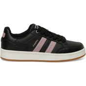 Resim Kinetix College Pu W 5pr Siyah Kadın Sneaker Siyah-gul Kurusu 