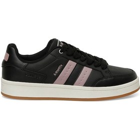 Resim Kinetix College Pu W 5pr Siyah Kadın Sneaker Siyah-gul Kurusu 