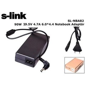 Resim S-Link Sl-Nba82 90W 19.5V 4.7A 6.0*4.4 Sony Uyumlu Notebook Adaptör 