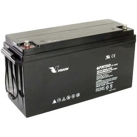 Resim Vision 12v 150 Ah Amper Vietnam Malı Jel Akü Tse 
