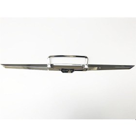 Resim Isuzu D-Max 2017 Sonrası Arka Bagaj Açma Nikelaj 3 Parça Kh77 