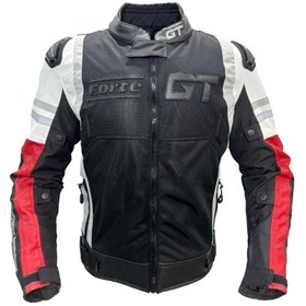 Resim Forte Gt Motosiklet Montu Hörgüçlü 2003001 Titan Kırmızı Siyah 