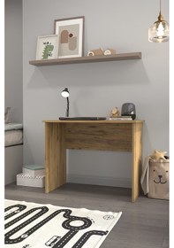 Resim Mono Modern Çalışma Masası 90x60 Cm Bilgisayar Ve Ders Masası Ofis Ve Home Office Masa Atlantik Çam 