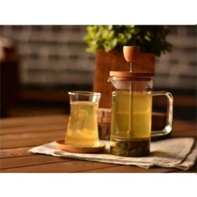 Resim Bambu 350 Ml Lüks French Press Royaleks-70087 Çok Renkli 