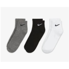 Resim Nike Unisex Spor Çorap - Everyday Cushioned Ankle - Sx7667-964 Çok Renkli 