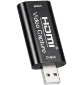 Resim Hd Usb 2.0 Video Yakalama Kartı: 4k Kayıt, Oyun Canlı Yayın, Switch/ps4/xbox Uyumlu, Taşınabilir 
