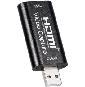 Resim Hd Usb 2.0 Video Yakalama Kartı: 4k Kayıt, Oyun Canlı Yayın, Switch/ps4/xbox Uyumlu, Taşınabilir 