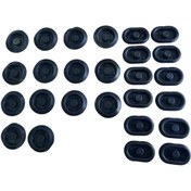 Resim PEX Araç Altı Su Tapası - Tüm Modeller - 14 Adet Yuvarlak 12 Adet Oval Set 
