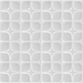 Resim Armada Çini 12,5x12,5 Cm Defakto Beyaz Model Çini Seramik Karo 