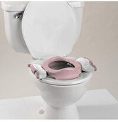 Resim Potette Plus Portatif Katlanabilir Bebek Lazımlık ve Tuvalet Adaptörü Pembe 