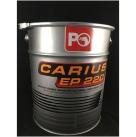 Resim Petrol Ofisi Carıus Ep 220 Mavi Gres Aşırı Sıcak Ve Yüksek Basınca Dayanıklı 15 Kg 