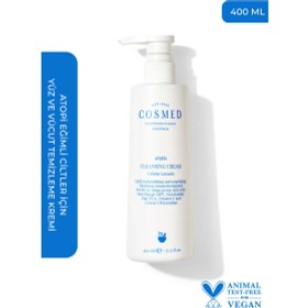 Resim Cosmed Atopi Eğilimli Ciltler İçin Yüz ve Vücut Temizleyici Süt Krem - Cleansing Cream - 400 ml 