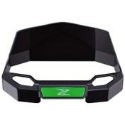 Resim Dashanshop Kawasaki Z900 Z650 2020-2024 Yeşil Motorcycle Güneşlik Abs Ekran Koruyucu 