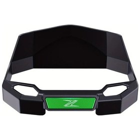 Resim Dashanshop Kawasaki Z900 Z650 2020-2024 Yeşil Motorcycle Güneşlik Abs Ekran Koruyucu 