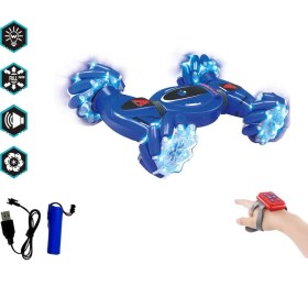 Resim Vardem Bilekten Kontrollü 2.4g Işıklı ve Müzikli Araba 